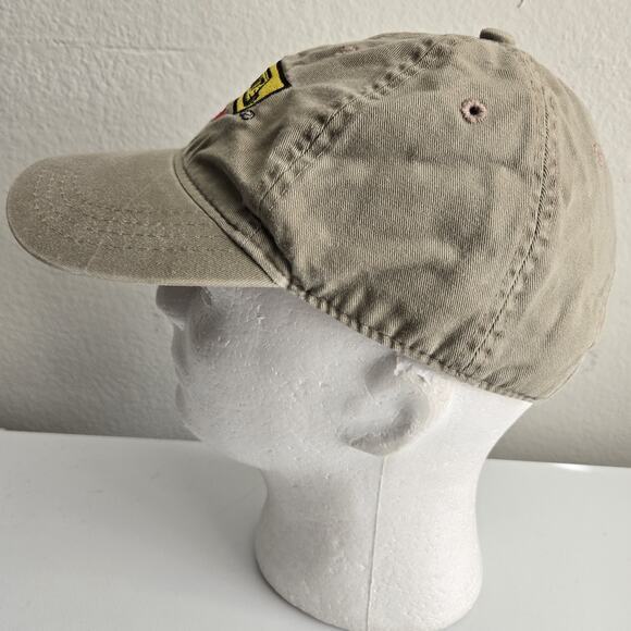 JB Hunt Logo Yellow Final Mile Adjustable Dad Hat Baseball Cap Embroidered Khaki - Picture 3 of 6